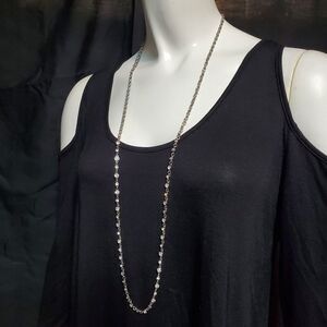 Ann Taylor Silver Necklace